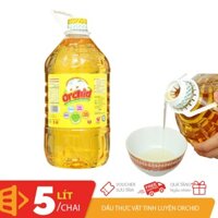 Dầu thực vật tinh luyện Orchid can 5 lít