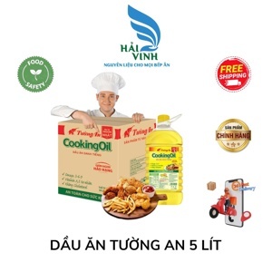 Dầu thực vật Tường An Cooking oil can 5 lít