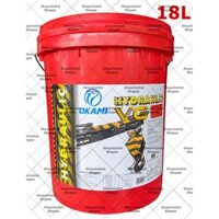 Dầu thủy lực cao cấp Okami Hydraulic VG 68 18L