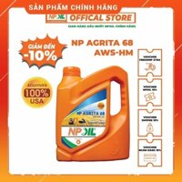 Dầu thủy lực máy nông nghiệp NP AGRITA 68 HL/HM CAN 6L