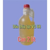 Dầu thủy lực, nhớt thủy lực, nhớt 10 (thông số 68), can 2 lít