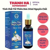 Dầu tỏi THIÊN ĐƠN tăng sức đề kháng giảm mỡ máu ( Ho, Sổ Mũi, Cảm Cúm, Cảm Lạnh, Khò Khè Khó Thở Cho Bé, Người Già)