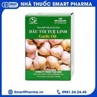 Dầu Tỏi Tuệ Linh hỗ trợ giảm mỡ máu, giảm nguy cơ xơ vữa động mạch vành ( Lọ 100 viên)