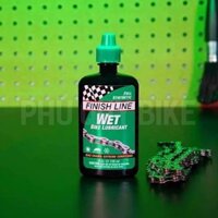 Dầu Tra Sên FINISH LINE WET 120ml - WET Bike Lubricant