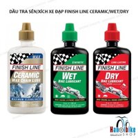 Dầu tra sên/xích xe đạp Finish Line CERAMIC/WET/DRY 120ml
