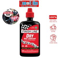 Dầu Tra Xích/Sên Khô FINISH LINE DRY 120ml - DRY Bike Lubricant Teflon
