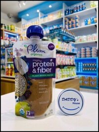 Đậu trắng, chà là, hạt chia, lê, việt quất Plum Organic (113g)