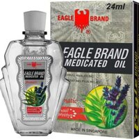 Dầu trắng Eagle Brand Medicated Oil Aromatic Lavender Eucalyptus - Mùi Oải Hương 0.8Oz 24ml