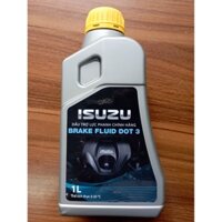 Dầu trợ lực phanh chính hãng Isuzu - Brake Fluid DOT 3 (1 lít) - 7160030002