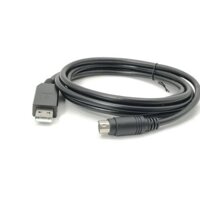 Đầu tròn Usb sang MD8 Pin Thích hợp cho cáp lập trình ALLEN BRADLEY AB PLC 1761-CBL-PM02-1.8m