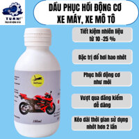 Dầu Trung Tu ShiNano Công Nghệ Nano-Metal-Ceramic Phục Hồi Và Bảo Vệ Động Cơ Xe Máy, Xe Mô Tô