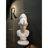 Đầu tượng Thạch cao Nữ thần Athena