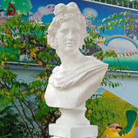 Đầu Tượng Thạch Cao Thần Apollo Phong Cách Hy Lạp - La Mã Cổ Đại - PH0150