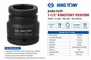 Đầu tuýp 1 sang 1/2 inch Kingtony 953570M