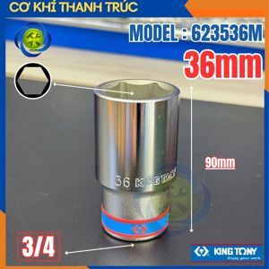 Đầu tuýp 3/4 inch Kingtony 623536M