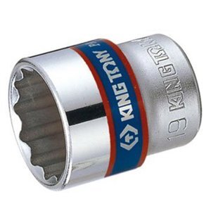 Đầu tuýp 6 góc 3/8" Kingtony 333519M, 19mm