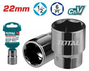 Đầu tuýp 6 góc Total THTST12221 22mm, 1/2"