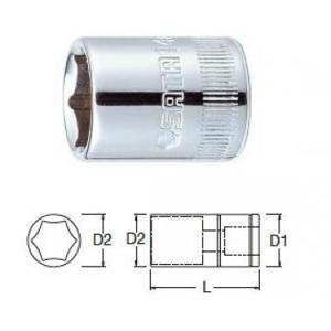 Đầu tuýp 6PT. 5mm 1/4" Sata 11304