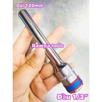 Đầu tuýp dài 120mm 4255M 1/2 Kingtony 8,10,12,13,14mm bán lẻ