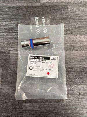 Đầu tuýp dài 3/8" Kingtony 323515M, 15mm