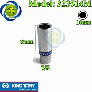 Đầu tuýp dài 3/8″ Kingtony 323514M 14mm