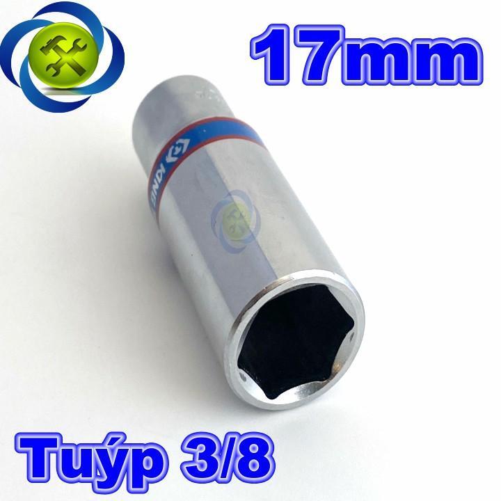 Đầu tuýp dài 3/8" Kingtony 323517M, 17mm