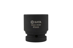 Đầu tuýp đen 6 cạnh 1in - 43mm Sata 34831