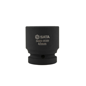 Đầu tuýp đen 6 cạnh 1in - 43mm Sata 34831