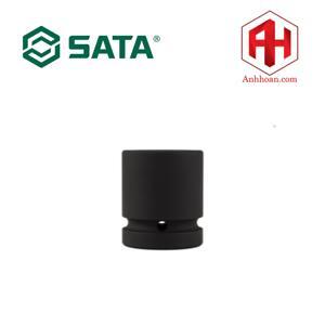 Đầu tuýp đen 6 góc Sata 34-827 - 1inch 39mm