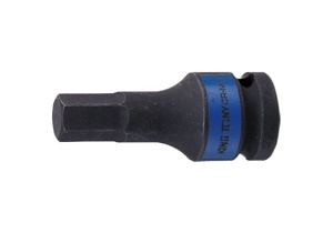 Đầu tuýp đen lục giác Kingtony 4055-10M, 1/2 inch