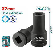 Đầu tuýp đen lục giác vuông 1 inch Total THHISD0127L