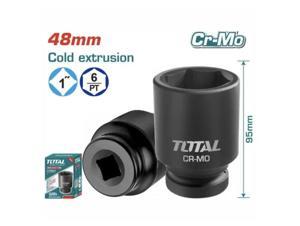 Đầu tuýp đen lục giác vuông 1 inch Total THHISD0148L