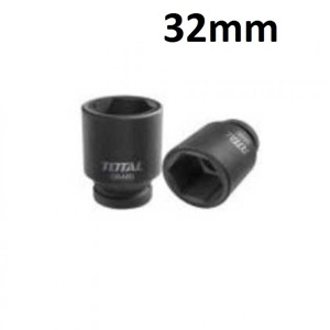 Đầu tuýp đen lục giác vuông 1 inch Total THHISD0132L