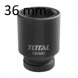 Đầu tuýp đen lục giác vuông 1 inch Total THHISD0136L