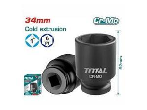 Đầu tuýp đen lục giác vuông 1 inch Total THHISD0134L