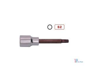Đầu tuýp lục giác 12 bông Asaki AK-7235, 8x100mm