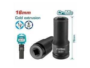 Đầu tuýp lục giác 1/2in 16mm Total THSPS12166