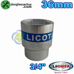 Đầu tuýp lục giác 3/4" Licota N6036B