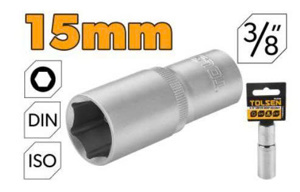 Đầu tuýp lục giác dài 3/8 inch 15mm Tolsen 16365