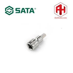 Đầu tuýp mũi lục giác Sata 24204 50L (1/2inch,7mm)