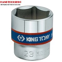 Đầu tuýp ngắn 3/8 inch lục giác 10mm Kingtony 333510M