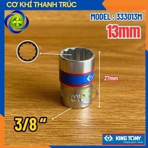 Đầu tuýp ngắn Kingtony 333013M