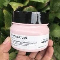 Dầu ủ tóc L'oreal Resveratrol Vitamino color masque phục hồi giữ màu nhuộm 250ml..