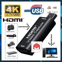 Đầu USB ghi hình ảnh âm thanh HDMI Video Capture chuyển đổi từ hdmi sang USB 3.0 HDMI 1080p livestream