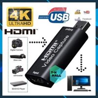 Đầu USB ghi hình ảnh âm thanh HDMI Video Capture chuyển đổi từ hdmi sang USB 3.0 HDMI 1080p livestream