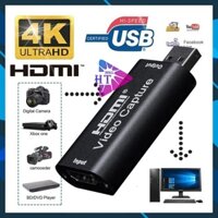 Đầu USB ghi hình ảnh âm thanh HDMI Video Capture chuyển đổi từ hdmi sang USB 3.0 HDMI 1080p livestream