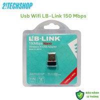Đầu USB Thu Sóng Wifi Cho PC, LB-Link 150Mbps Tăng Tốc Độ Wifi Cho Laptop, PC