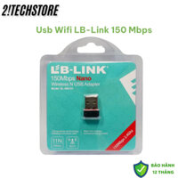 Đầu USB Thu Sóng Wifi Cho PC, LB-Link 150Mbps Tăng Tốc Độ Wifi Cho Laptop, PC. BH 6T