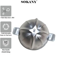 Đầu vắt cam đa năng, đầu vắt cam inox 304 thay thế cho máy vắt cam SOKANY / SAYONA