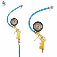 Đầu vòi bơm oto- xe máy -kiêm đồng hồ đo áp suất lốp hàng loại 1 CÓ DẦU THỦY LỰC